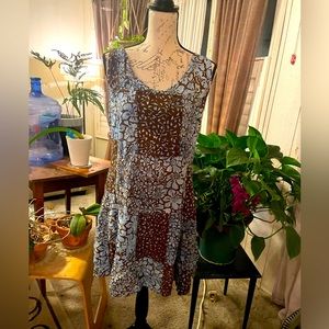 Cute patch work summer dress